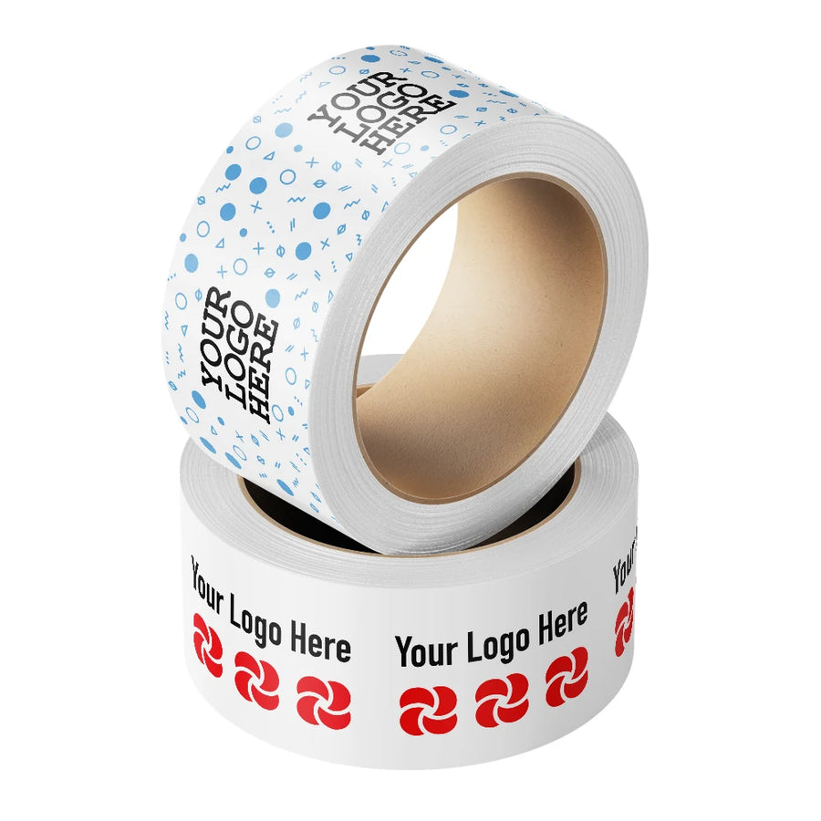 Custom Logo Print Packaging Tape | BOPP Carton Sealing MOQ 1