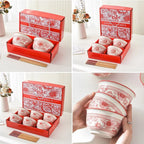 Ceramic Bowl Sets: 20 MOQ, Under-Glazed, Gift Box | Wedding & Corporate Tableware Gifts