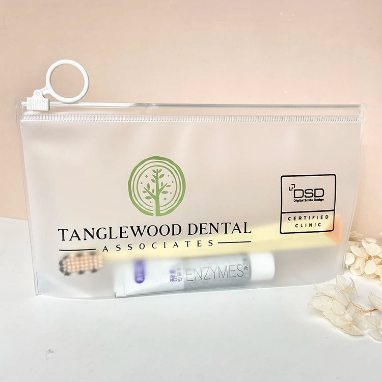Custom Printed PVC Pouch with Full-Color Print | Waterproof Toiletry Bag for Travel & Gift Packaging
