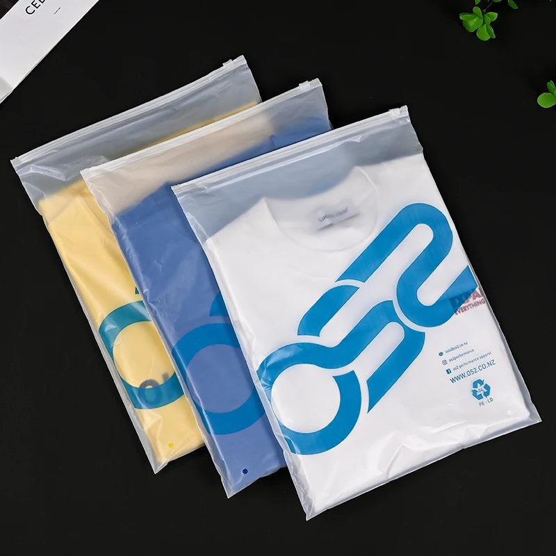 PLA Biodegradable Zipper Bags | Compostable Corn Starch | 1,000 Pcs MOQ