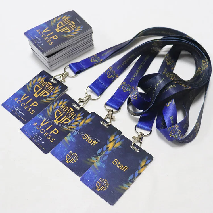 Custom Lanyards and Badges with Logo | MOQ 100 pcs | 10-Day Lead