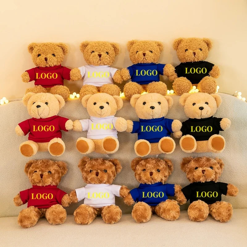 Custom Teddy Bears | 1 MOQ | 7-Day Sample | Embroidered Logo