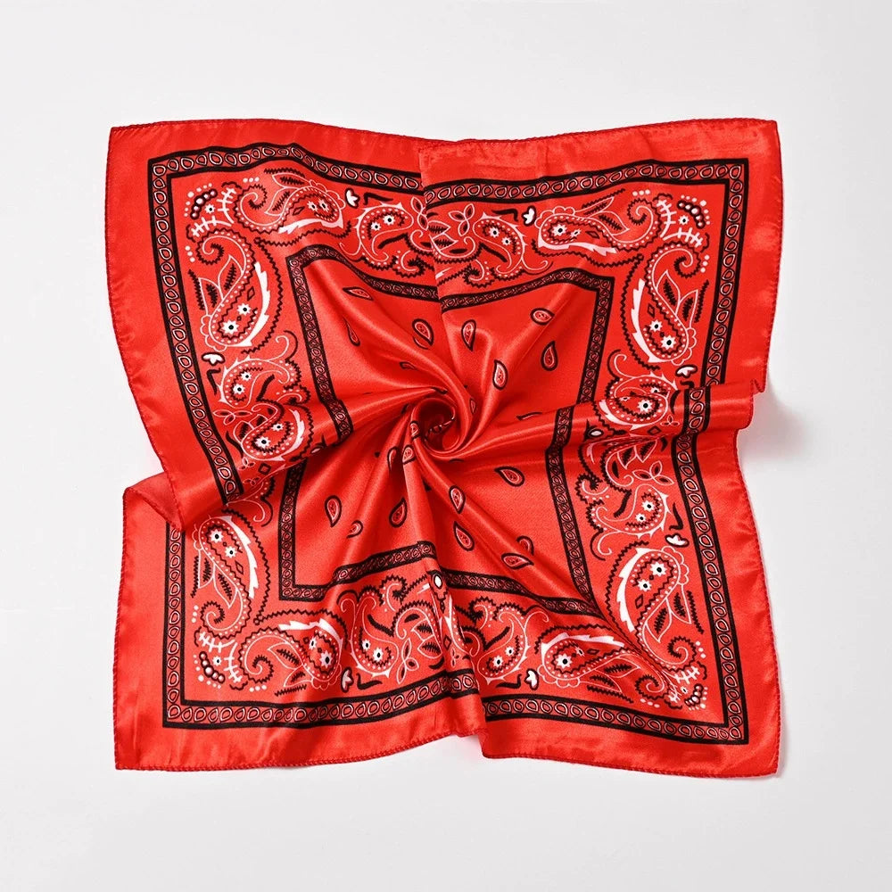Personalized Silk Satin Scarves | 2-Piece MOQ & 3-7 Day Lead Time | 46 Colors | OEM Manufacture