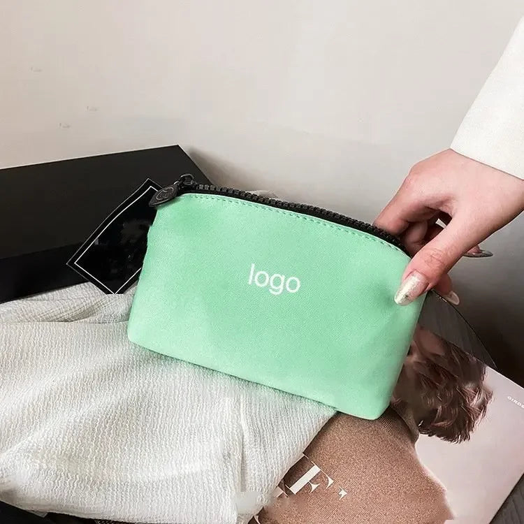 Custom Neoprene Cosmetic Bags | 50 MOQ | Eco-Friendly
