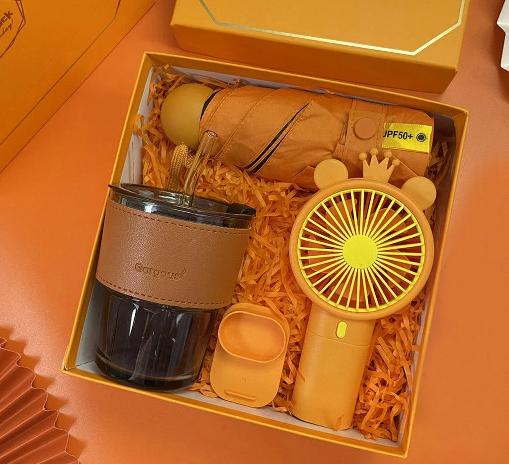 Custom Ceramic Gift Sets: 10 MOQ, 5-Day Lead | Mug, Bottle, Towel for Weddings & Corporate Gifts