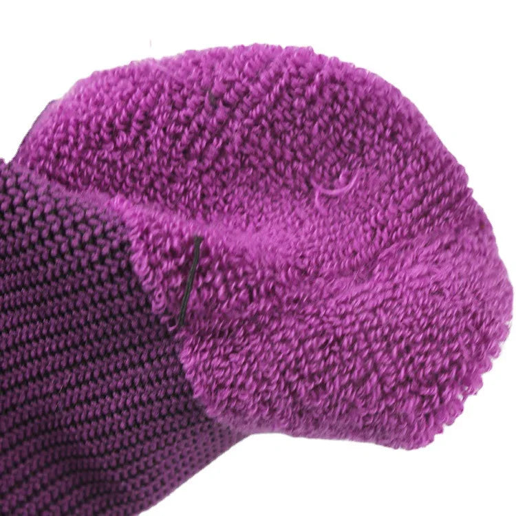 Custom Knee-High Sports Socks | Non-Slip Towel Bottom & Nylon/Cotton | 500-Piece MOQ | Team Sports