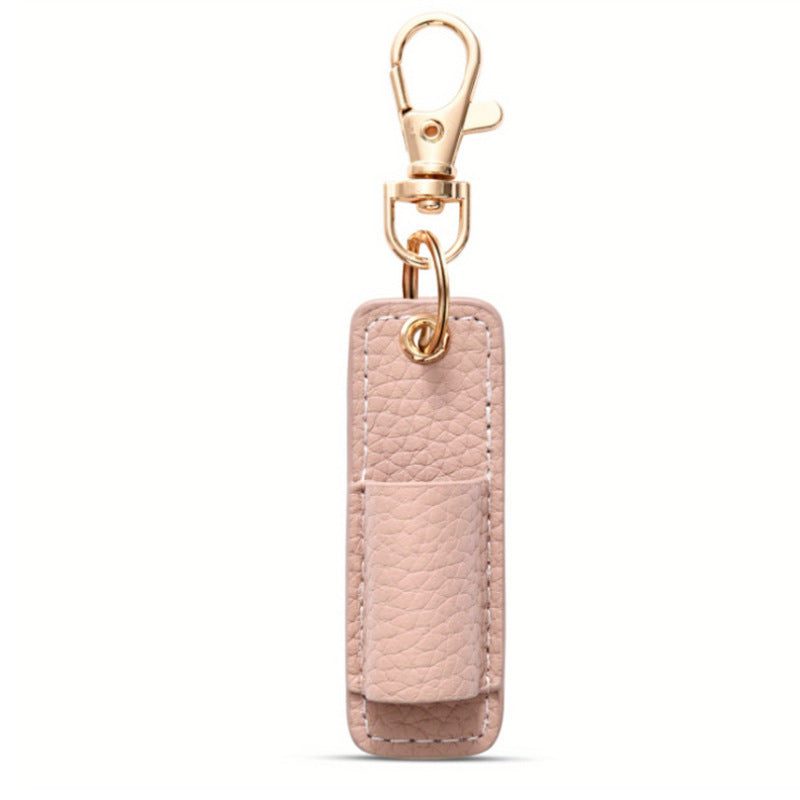 Custom PU Leather Pencil Case 5x2cm | Litchi Pattern | 2pc MOQ | Luxury