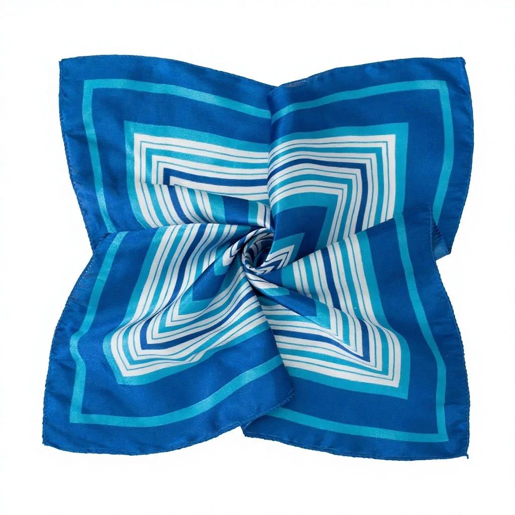 Personalized Silk Satin Scarves | 2-Piece MOQ & 3-7 Day Lead Time | 46 Colors | OEM Manufacture