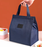 Custom Logo Picnic Basket Lunch Kit: Polyester Insulated Bag 3 Sizes 500pcs MOQ