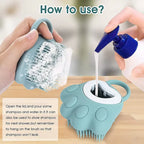 Custom Silicone Pet Bath Brush Wholesale | Dog & Cat Grooming Massage Comb