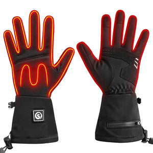 Custom Heated Cycling Gloves with Logo | Rechargeable Battery Warm