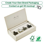 Custom Rigid Magnetic Box with Matte Black Finish | Luxury Packaging OEM Wholesale
