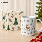 Custom Christmas Mugs 50 pcs | CE Certified