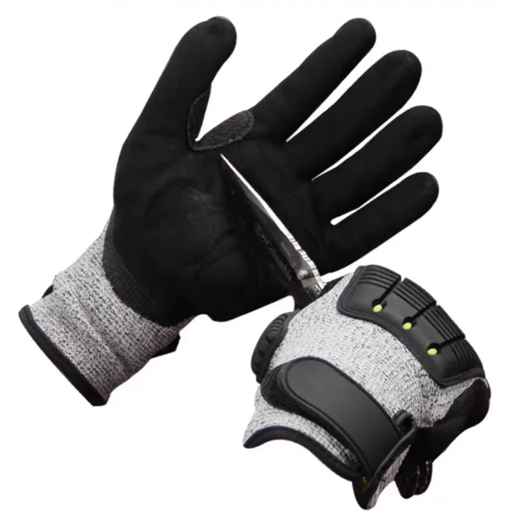 Cut Resistant Safety Gloves – TPE Textured | SupplyBatch
