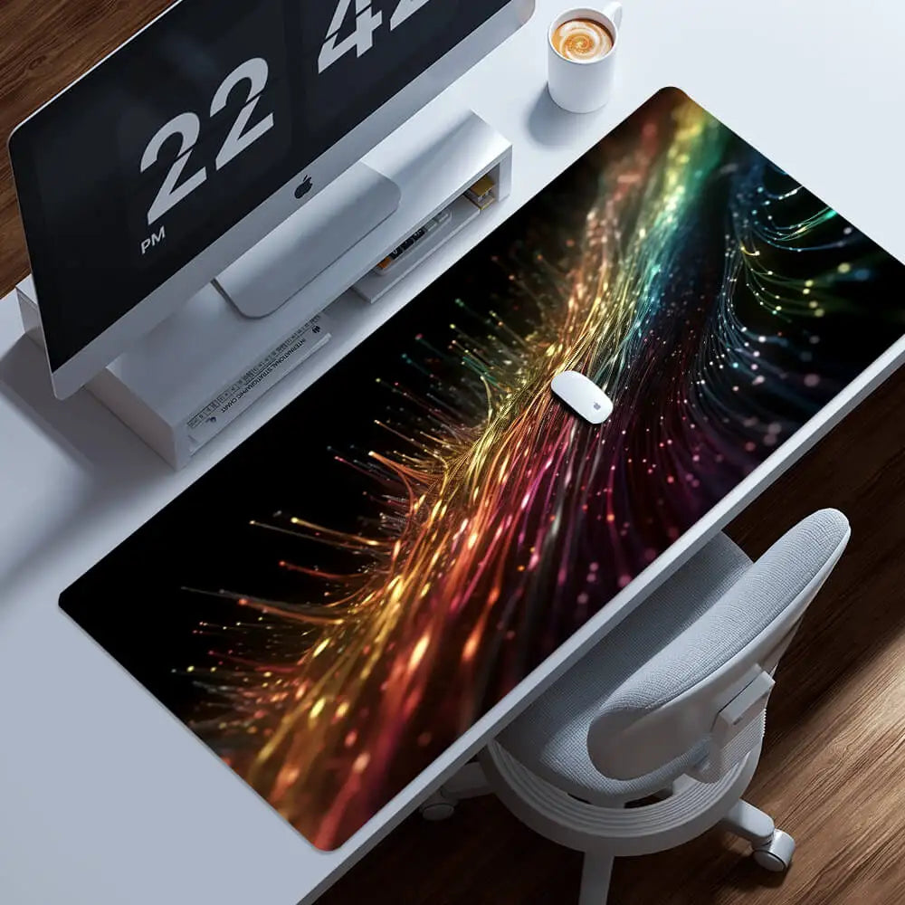 Large Custom Desk Mat 900x400mm | Natural Rubber Anti-Slip, ROHS & REACH Certified