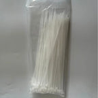 8 Inch Self-Locking Nylon Cable Tie 200mm x 2.7mm | CE/RoHS, UL94V-2, 8kg Tensile Strength