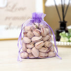 Transparent Organza Pouches Wholesale | 0.001kg Gift Bags Jewelry Packaging