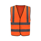 ANSI Class 2 Reflective Safety Vest 200pcs MOQ | 5cm Tape, Custom Logo, 12 Colors for Construction
