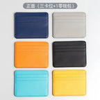 Custom Slim PU Leather Cardholder – Personalized Credit Card Holder With Logo Printing