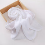 Pearl-Luster Polyester Headscarves | 20-Piece MOQ & 7-Day Lead Time | Women's Fashion & Ethnic Wear