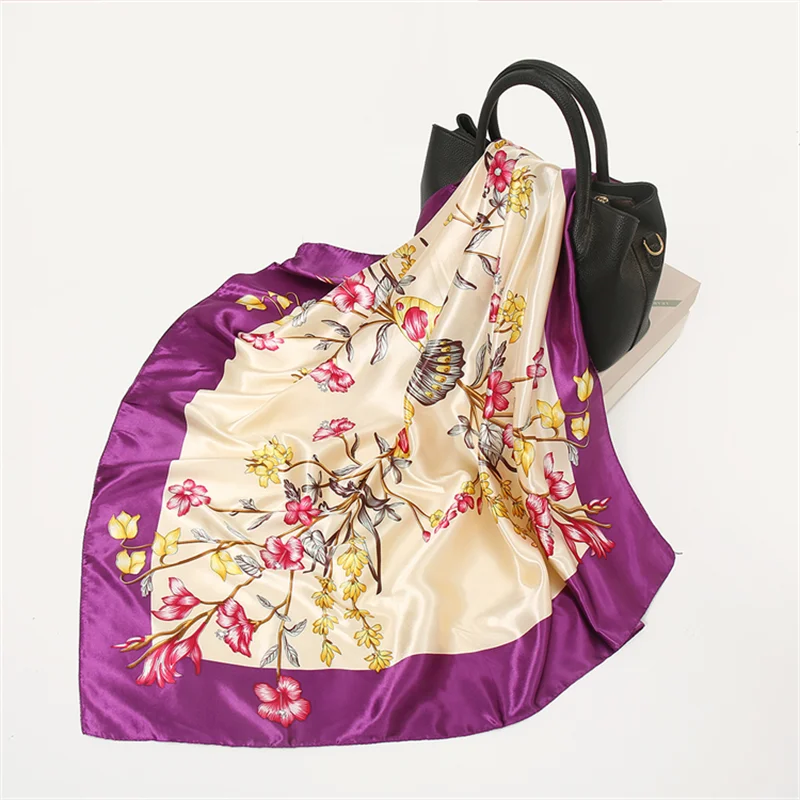Personalized Silk Satin Scarves | 2-Piece MOQ & 3-7 Day Lead Time | 46 Colors | OEM Manufacture