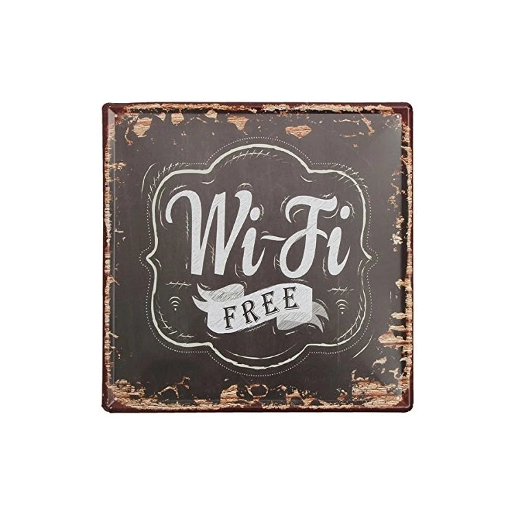 Custom Embossed Metal Sign 50pcs MOQ | Silk Screen, 6 Materials, Vintage Bar Wall Decor