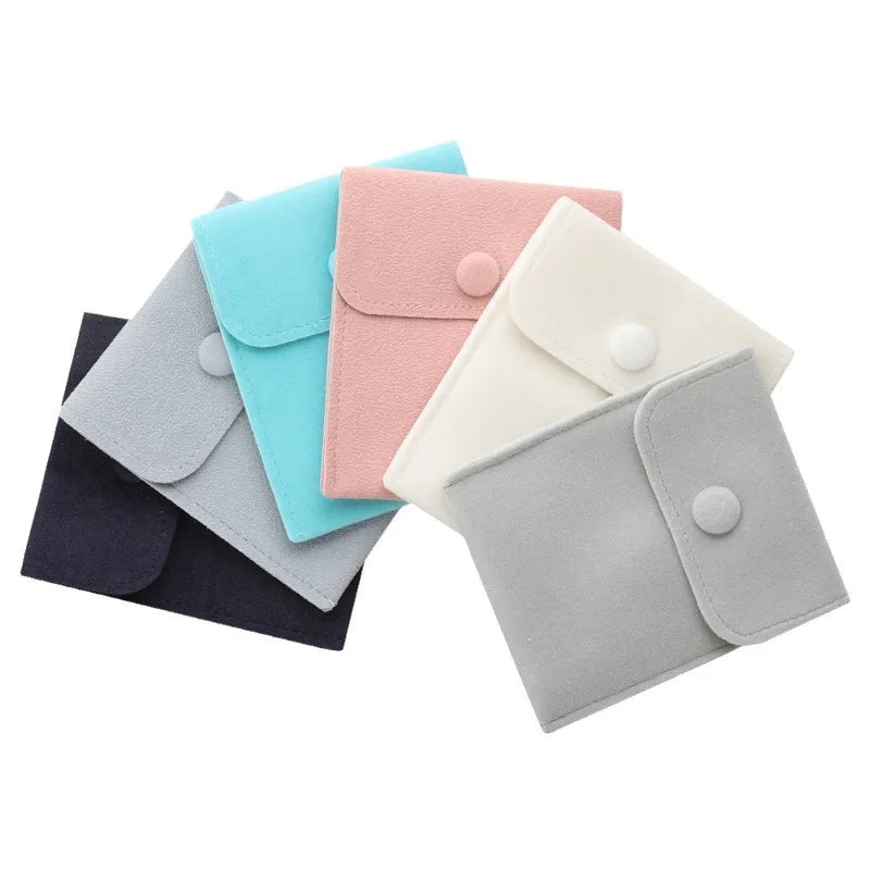 Custom Jewelry Pouch with Logo | 300 MOQ | Free Logo