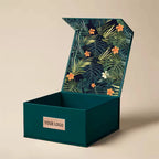Custom Rigid Magnetic Gift Box with Logo | Bulk MOQ 100