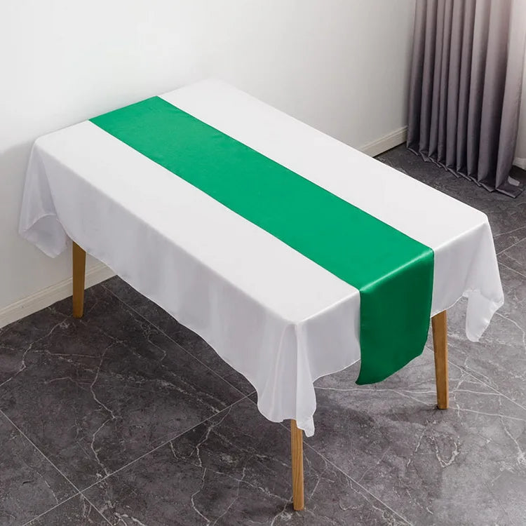 Satin Table Runners | 12×108 Inch | Stocked | MOQ 10