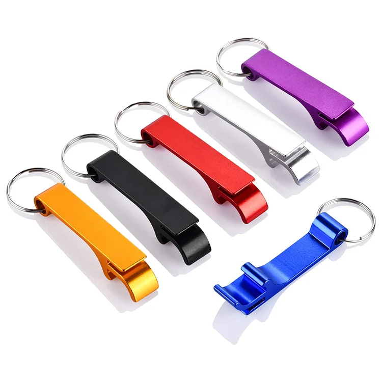 Custom Bottle Opener Keychain with Laser Logo | MOQ 100