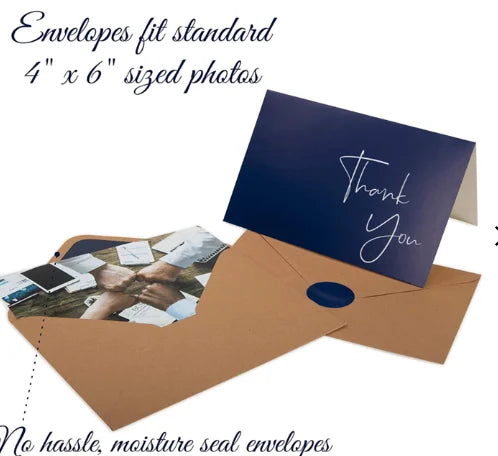 Custom Thank You Cards with Logo | 500-Box MOQ | 15-Day Lead