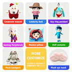 Custom Plush Santa Claus Gift Sets with Logo Wholesale | MOQ 100