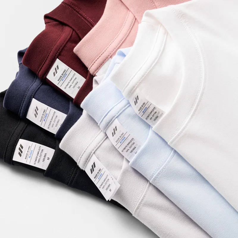 230g 100% Cotton Long Sleeve T-Shirt Wholesale | Custom Printing | XS-4XL