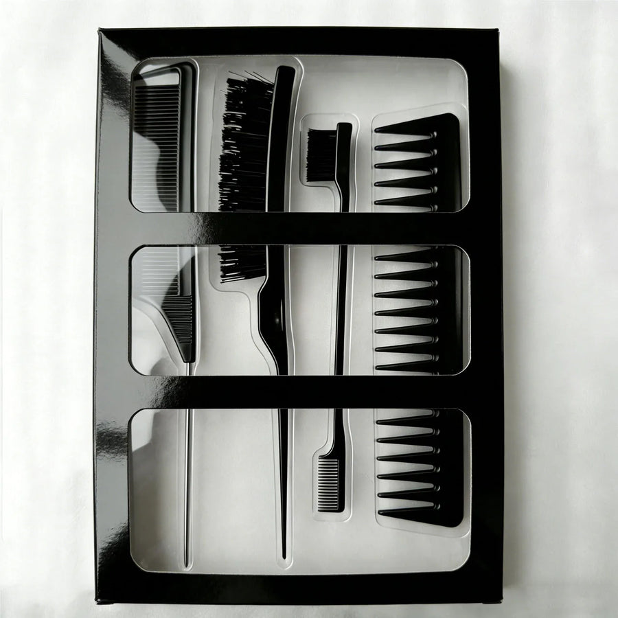 Custom 4-Piece Hair Brush Gift Set with Logo | 2,400 MOQ