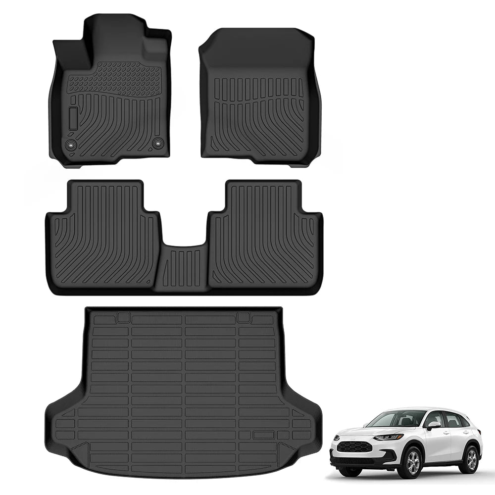 Honda CR-V Custom-Fit 3D TPE Floor Mats Full Set (2017-2022)