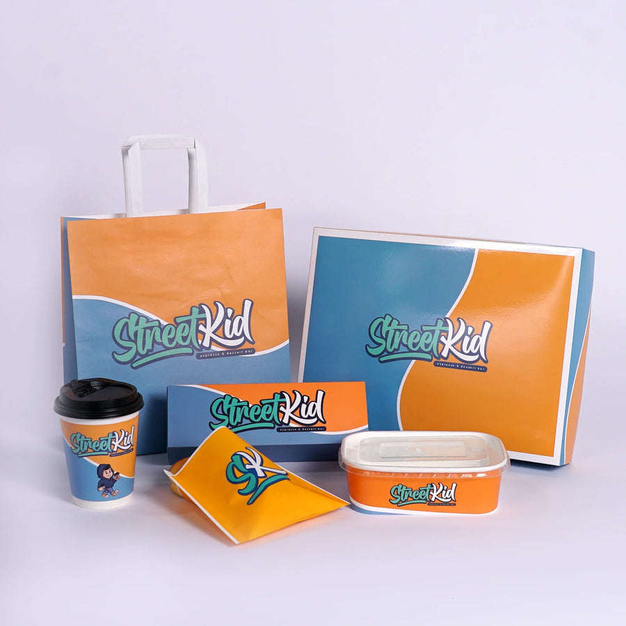 Food-Grade Compostable Paper Lunch Box Wholesale | Custom Printing Takeaway Boxes
