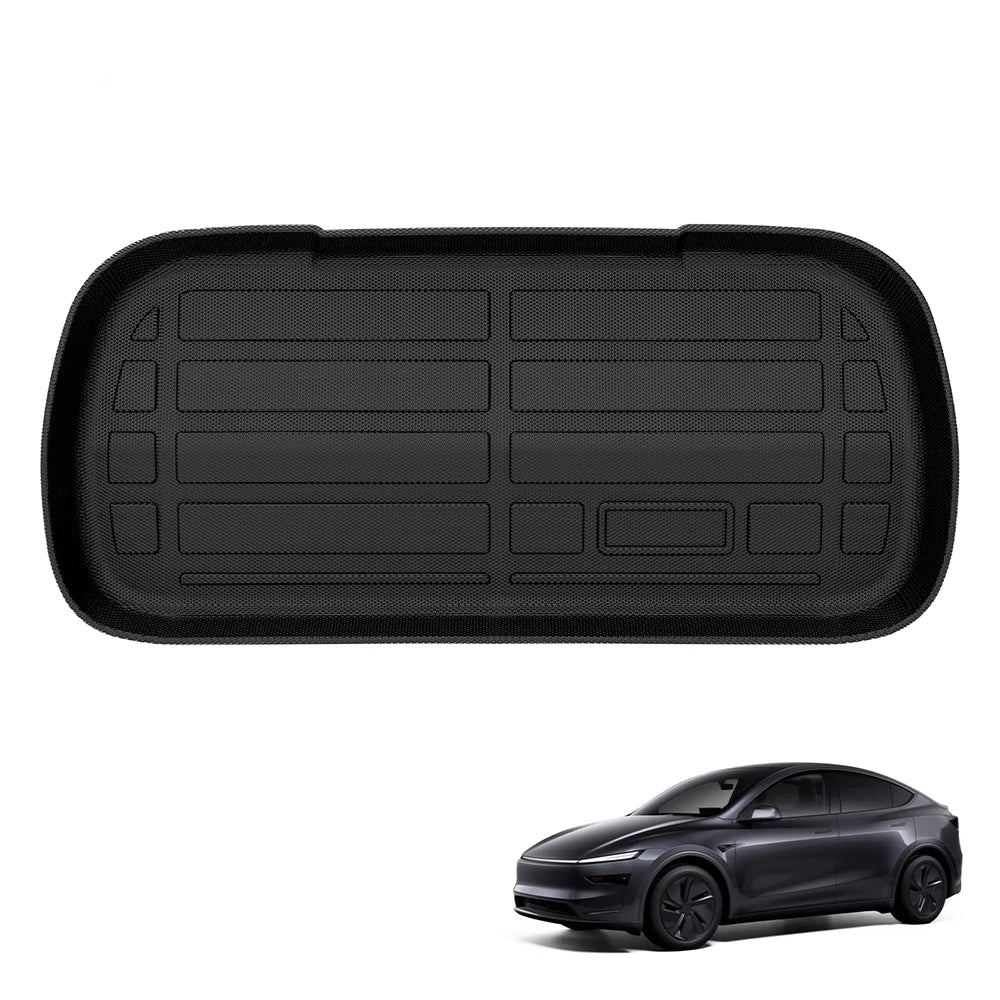 Tesla Model Y Juniper Custom-Fit TPE Trunk Liner & Rear Seat Back Protector Set