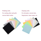 Custom Logo Microfiber Jewelry Polishing Cloth | MOQ 100