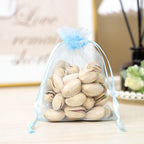Transparent Organza Pouches Wholesale | 0.001kg Gift Bags Jewelry Packaging