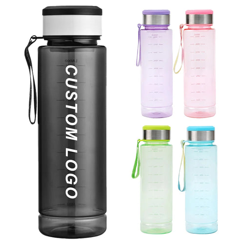 Custom BPA-Free Water Bottles 1000ml | 100 MOQ Sports Team Hydration