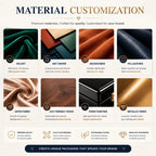 Custom PU Leather Jewelry Boxes with Logo | MOQ 100