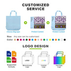 Custom Non-Woven Tote Bags with Logo | 8-15KGS Capacity MOQ 500