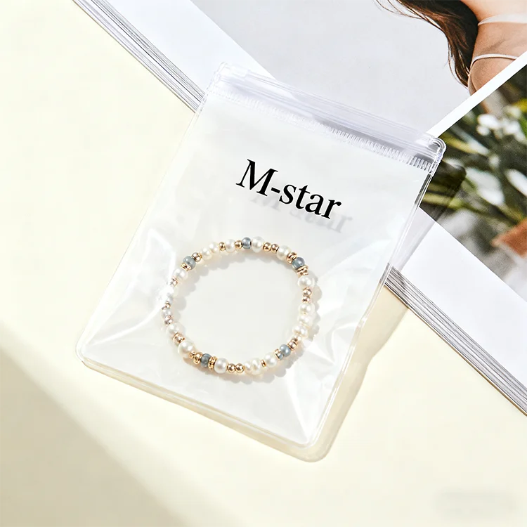 Custom PVC Ziplock Jewelry Bags Wholesale | 500 MOQ 31-Day Lead