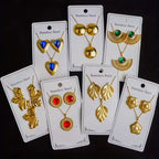 Custom 18K Gold Plated Stainless Steel Jewelry Set | MOQ 2