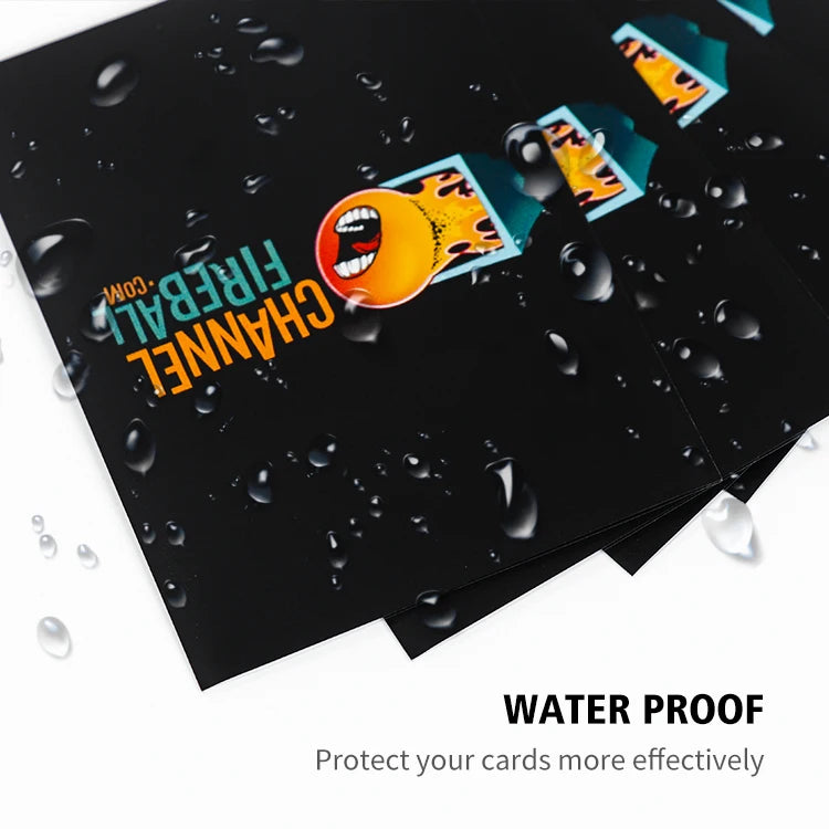 EN 71 Certified Card Sleeves 66x91mm | Custom Printing | 60k MOQ | Bulk