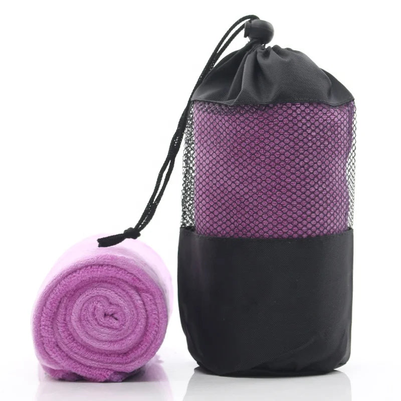 Microfiber Sports Towel | 80/20 Blend | Quick-Dry | Custom Logo | 50 MOQ | Fitness