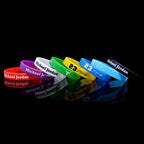 Custom Silicone Wristbands | Embossed | MOQ 100