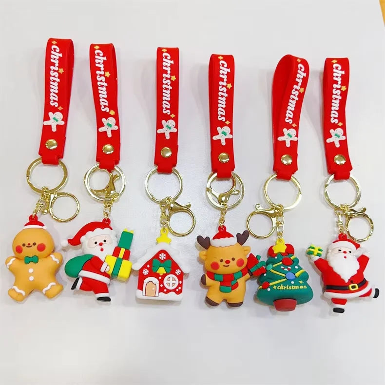 Custom 3D Rubber Keychains with Logo Wholesale | MOQ 100