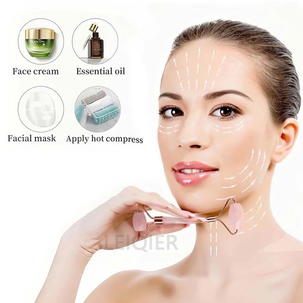 Custom Jade Gua Sha Set 100% Natural | Logo Printing | Spa Wellness