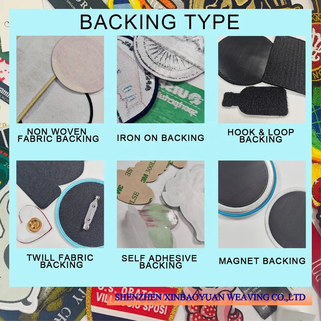 Custom Embroidered Fabric Badges | Iron On Patches with Logo